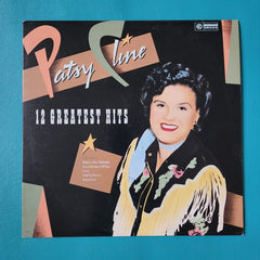 Patsy Cline - 12 Greatest Hits  - Vinyl Album Record