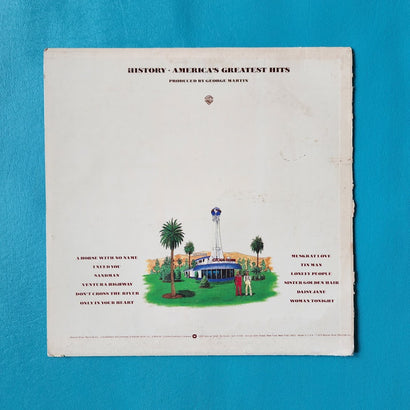 America - History: America's Greatest Hits - Vinyl Album Record