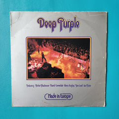 Deep Purple - Made In Europe - Vinyl Album Record