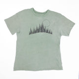 Men's Vintage Moonlit Forest Green T-Shirt