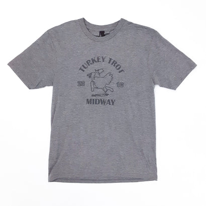 Unisex Turkey Trot Midway 2018 Gray T-Shirt