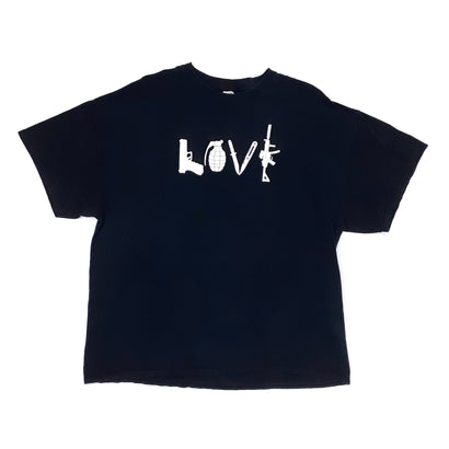 Men's Love Weapons Black T-Shirt