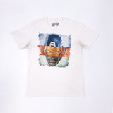 Men's Avengers Mosaic Faces White T-Shirt