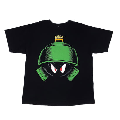 Men's Marvin the Martian Black T-Shirt