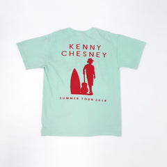 Men's Kenny Chesney Summer Tour 2018 Mint T-Shirt