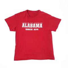 Men's Alabama Iron Bowl 2014 Red T-Shirt