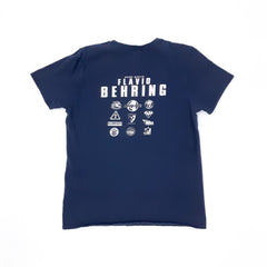 Men's Jiu-Jitsu Free Style Flavio Behring Navy T-Shirt