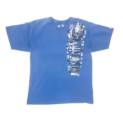 Men's Element Logo Blue T-Shirt