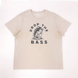 Men's Drop the Bass White T-Shirt