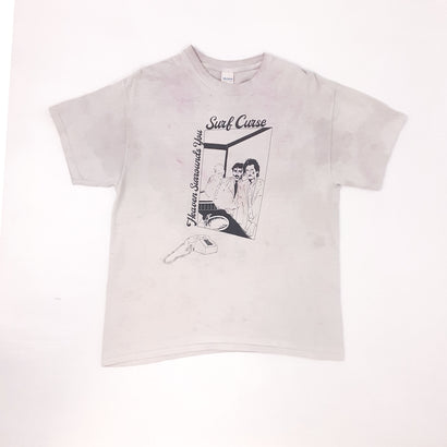 Men's Vintage Surf Curse Heaven Surround You White T-Shirt