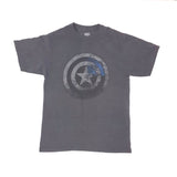 Captain America Shield Gray T-Shirt