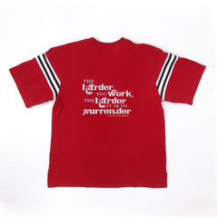 Men's Hell Week Survivor Shark - Lombardi Quote Red T-Shirt