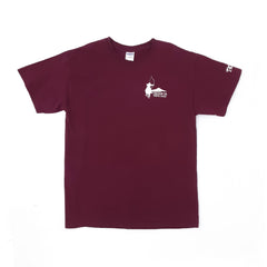 Men's Troop 16 Tokyo Japan Burgundy T-Shirt