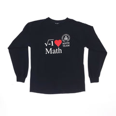 Unisex Math Team High School Black T-Shirt