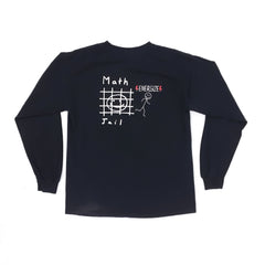 Unisex Math Team High School Black T-Shirt