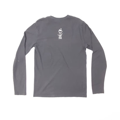River Rock Roasting Co. La Verkin, UT Long Sleeve Black T-Shirt
