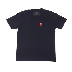 Men's IT Red Balloon Float Black T-Shirt