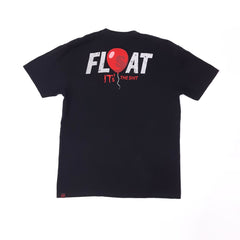 Men's IT Red Balloon Float Black T-Shirt