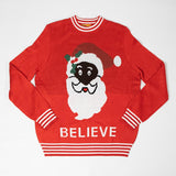 Men's Believe in Santa Red Sweater