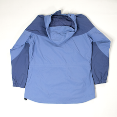 Women's Columbia Two-Tone Blue Hooded Zipper Jacket