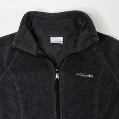 Women's Columbia Fleece Charcoal Zipper Jacket