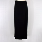 Women's Knitted Long Maxi Black Skirt