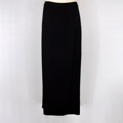 Women's Knitted Long Maxi Black Skirt