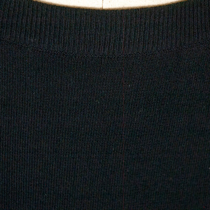 Women's Knitted Long Maxi Black Skirt