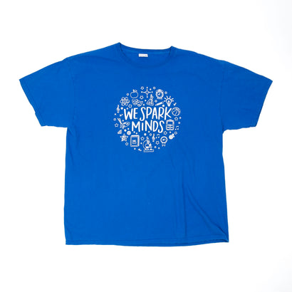 Men's We Spark Minds Blue T-Shirt