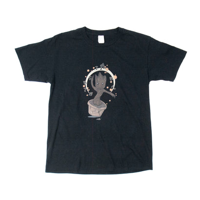 Men's Dancing Groot Black T-Shirt