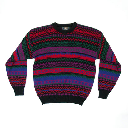 Men's Vintage Multi-Color Sweater