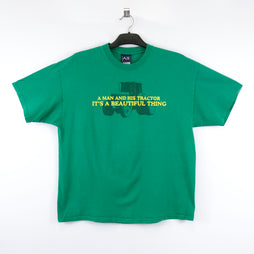 A Man And His Tractor It's A Beautiful Thing Green T-Shirt