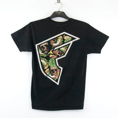 Men's Famous Stars And Straps Pineapple Skull Black T-Shirt