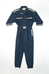 Women's Vintage Blue Denim Jumpsuit