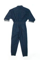 Women's Vintage Blue Denim Jumpsuit