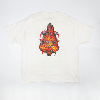 Men's Vintage Sturgis Black Hills Rally 2006 White T-Shirt