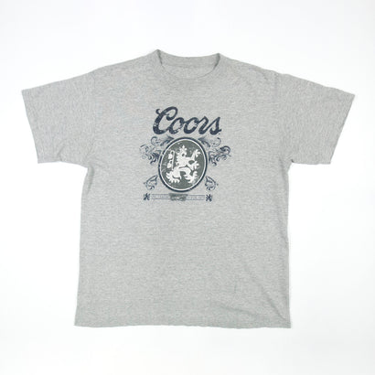 Men's Coors The Legend Banquet Beer 1873 Gray T-Shirt