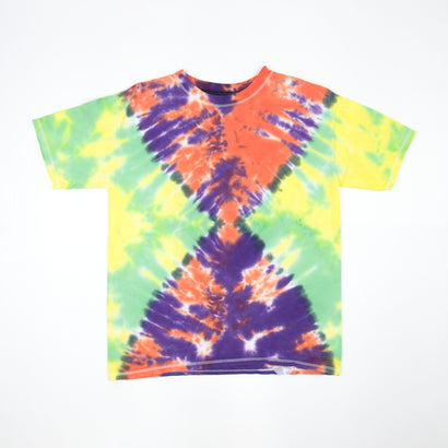 Women's Tie Dye -Multi Colored Green T-Shirt