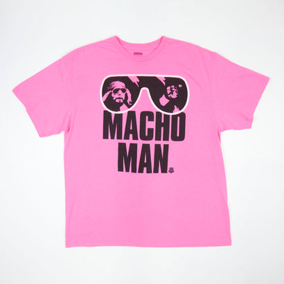 Men's Macho Man - Shades Pink T-Shirt