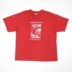 Men's Riding with Pancho Villa - Parral, Chihuahua Red T-Shirt