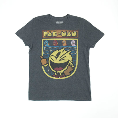 Men's Pac-Man Charcoal T-Shirt