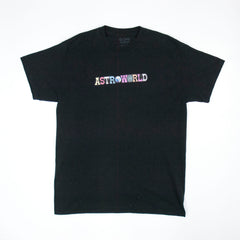 Men's Travis Scott - Astroworld Wish You Were Here Black T-Shirt