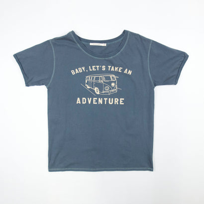 Men's Let's Take An Adventure - Volkswagen Bus Navy T-Shirt