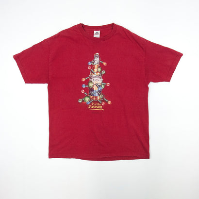 Men's Corona Holiday Bottle Tis the Season 2004 Red T-Shirt