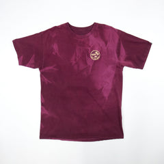 Men's Vans Off The Wall - Island - Tie Dye Burgundy T-Shirt