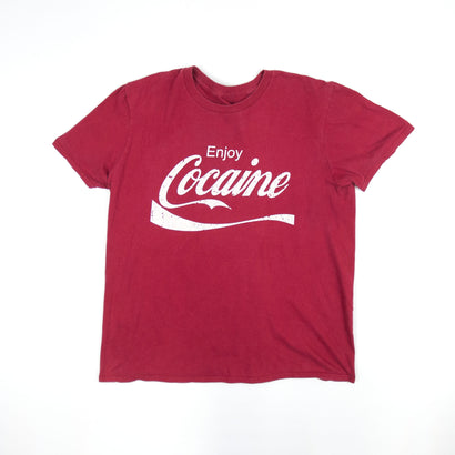 Men's Enjoy Cocaine Red T-Shirt