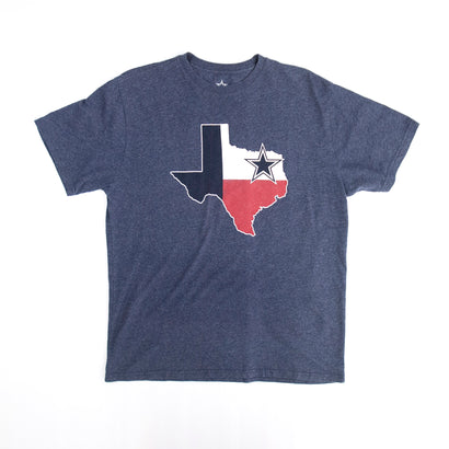 Men's Dallas Cowboys - Star of Texas Blue T-Shirt