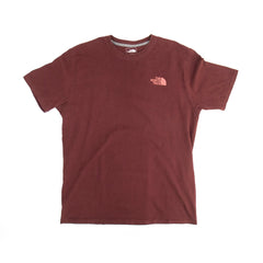 Men's The North Face - Never Stop Exploring Burgundy T-Shirt