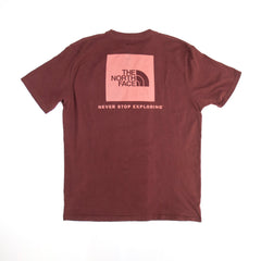 Men's The North Face - Never Stop Exploring Burgundy T-Shirt