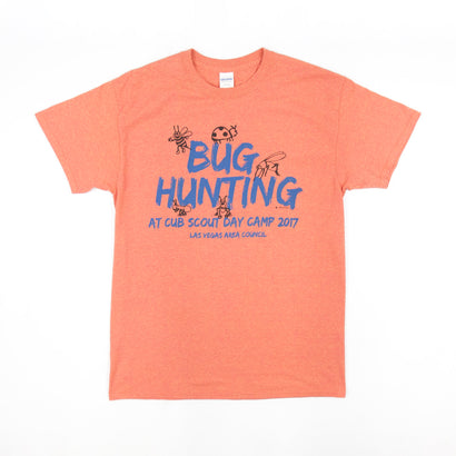 Men's Big Hunting - Cub Scout Day Camp 2017 Orange T-Shirt